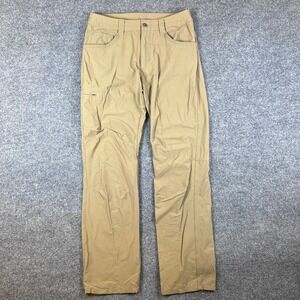 Patagonia Quandary Pants Mens 30x30 Brown Stretch Hiking Lightweight 55180